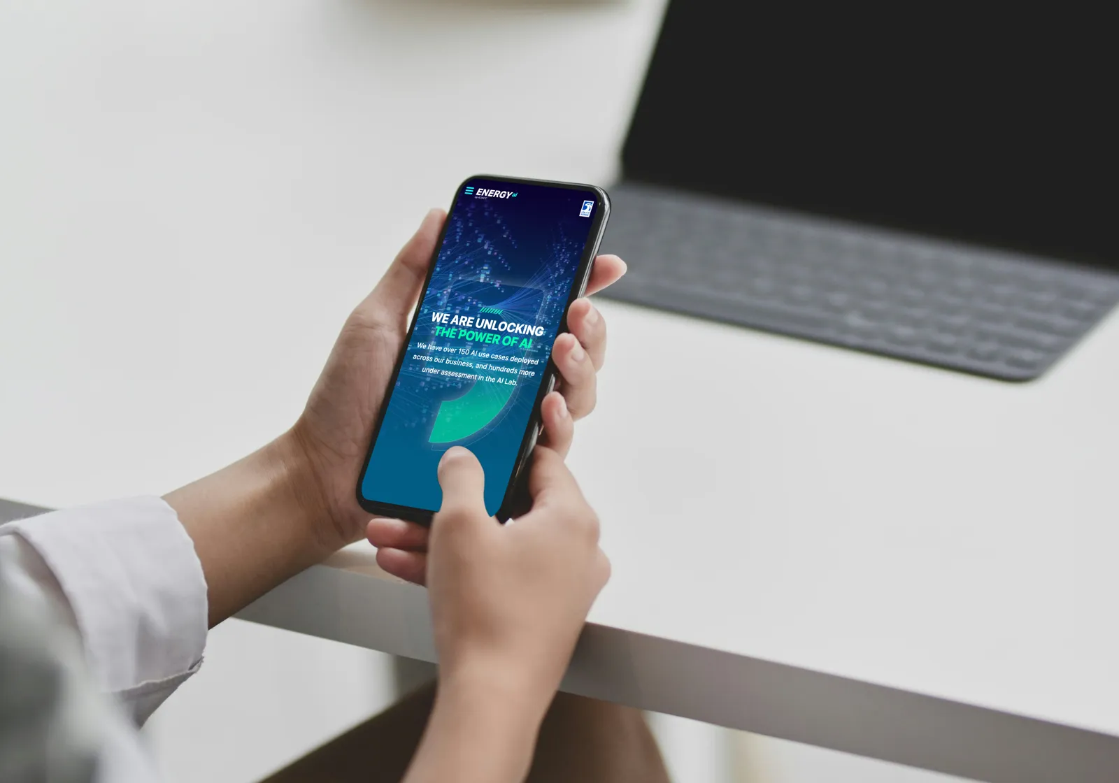 ADNOC EnergyAI App screen 1