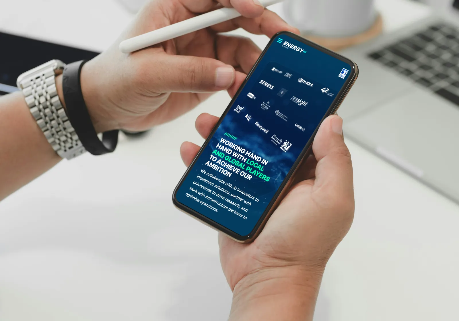 ADNOC EnergyAI App screen 2