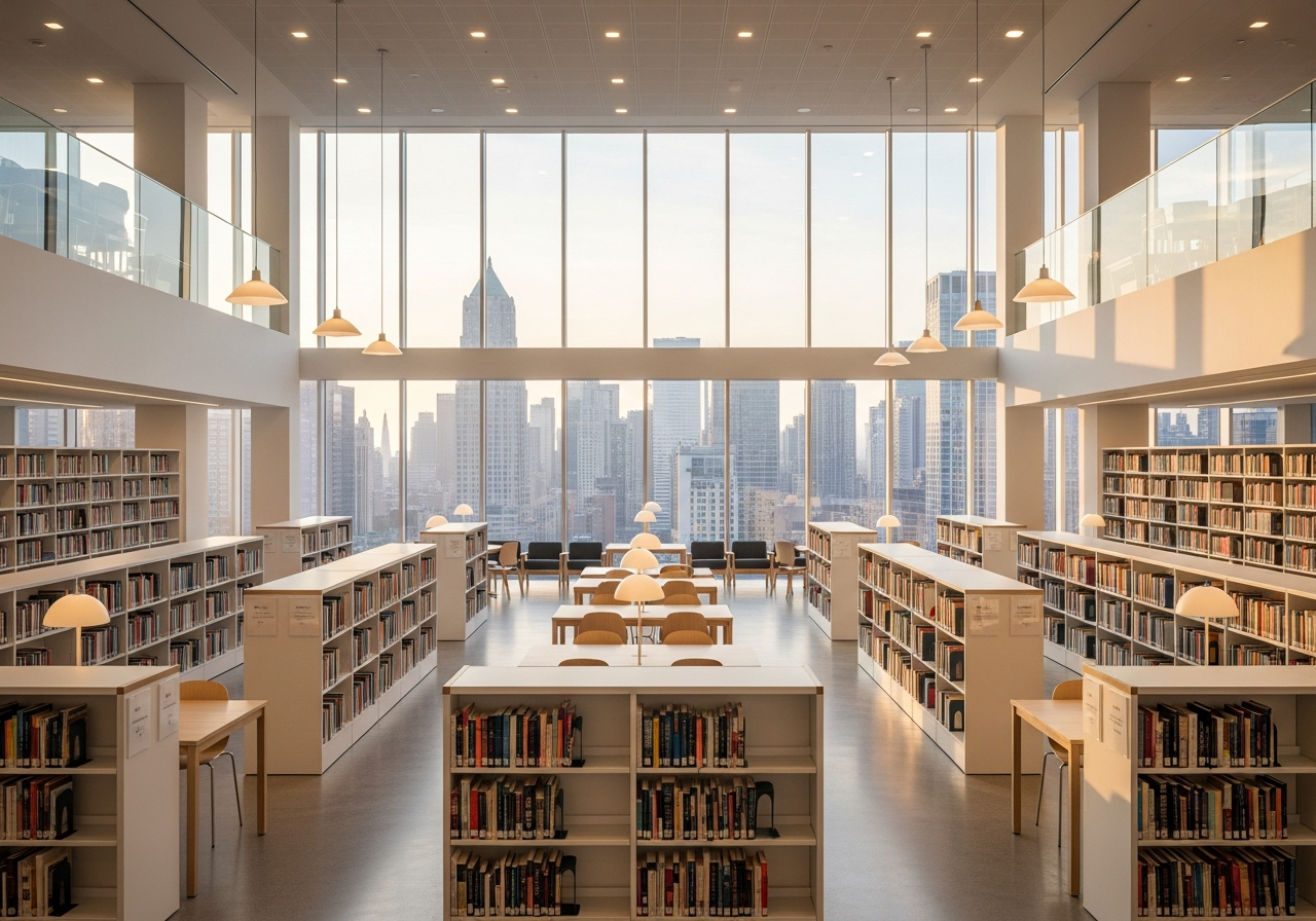 Dubai Public Library Interior